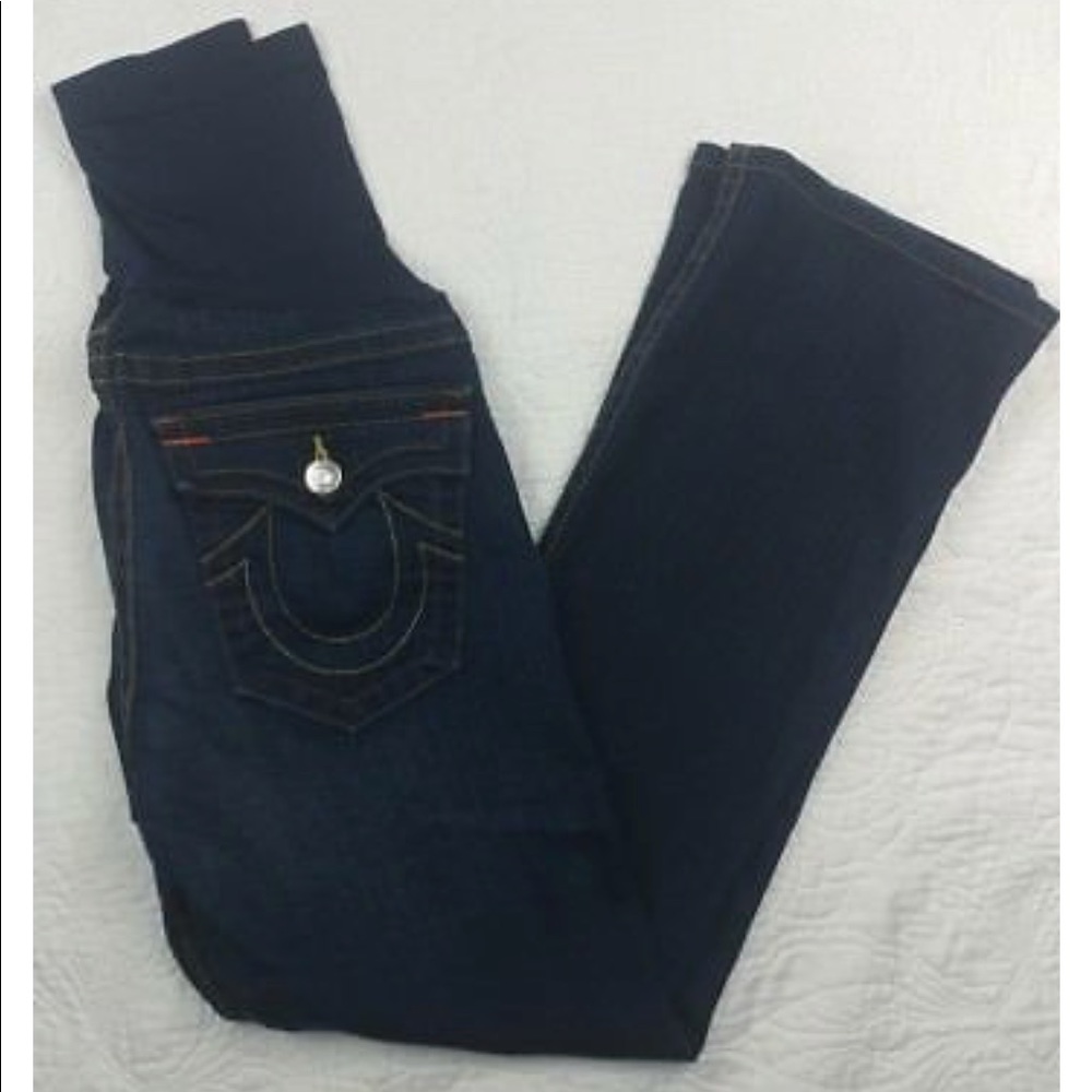 True religion maternity pants jeans